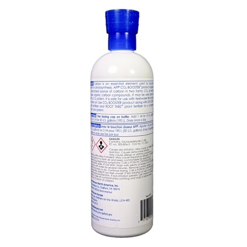 API Co2 Booster Freshwater Aquarium Plant Treatment 16 oz Bottle, Brown