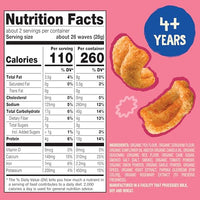 Thumbnail for Image 2 of Earth's Best Veggie Waves BBQ Multipack, 2.25 Oz (Pack of 5)