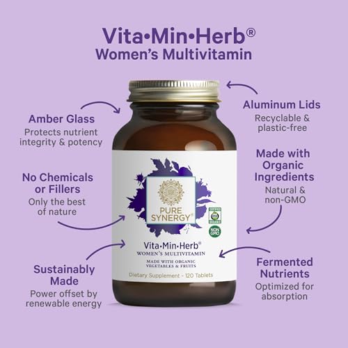 Image 3 of PURE SYNERGY Vita·Min·Herb for Women Multivitamin (120 Tablets)