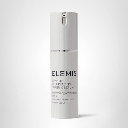 ELEMIS Dynamic Resurfacing Super-C Serum, Daily Anti-Aging Antioxidant Serum Brightens, Refines, and Illuminates Dull Skin with Vitamin C, 30 mL