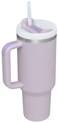 Thumbnail for STANLEY Quencher H2.0 Tumbler with Handle and Straw 40 oz | Flowstate 3-Position Lid | Cup Holder Compatible for Travel | Insulated Stainless Steel Cup | BPA-Free | Orchid