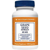 Thumbnail for The Vitamin Shoppe Grape Seed Extract 60MG (120 Capsules)