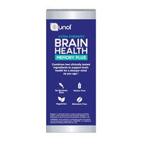 Thumbnail for Qunol Brain Health Memory Plus, Magnesium L-Threonate & Citicoline, Clinically Tested Ingredients to Improve Memory, Focus, Attention and Productivity, 60 Count (Pack of 1)