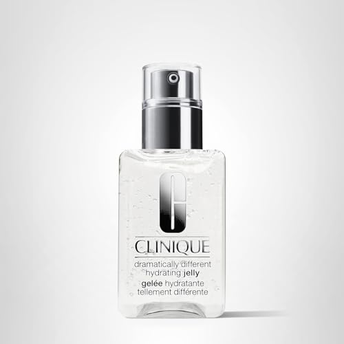 Clinique 3-Step Dramatically Different Hydrating Jelly Face Moisturizer With Hyaluronic Acid For All Skin Types, 4.2 Fl Oz