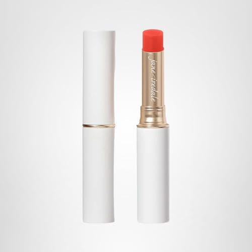 Jane Iredale Just Kissed Lip and Cheek Stain, PH-Activated Formula Delivers Long-Lasting Custom Color with Hydrating Botanical Oils, Cruelty-Free