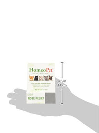 Thumbnail for HomeoPet Feline Nose Relief, Safe and Natural Nasal and Sinus Supplement for Cats, 15 Milliliters