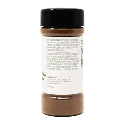 Badia Cloves Ground, 1.75 Oz - Premium Quality Spice for Baking, Cooking & Beverages, Aromatic & Flavorful