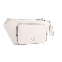 Thumbnail for COACH Belt Bag in Cross Grain Leather Chalk One Size