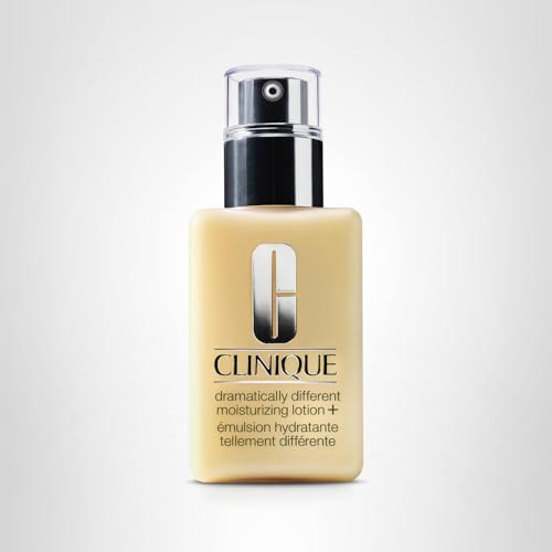 Clinique 3-Step Dramatically Different Moisturizing Lotion+ | Face Moisturizer For Dry to Dry Combination Skin Types | With Glycerin | Hydrating, 4.2 Fl Oz