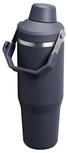 Stanley IceFlow 2.0 Fast Flow Tumbler with Handle 30 oz | Twist On Angled Spout Lid | Leakproof Water Bottle | Insulated Stainless Steel | BPA-Free | Twilight