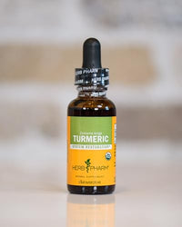 Thumbnail for Herb Pharm Certified Organic Turmeric Root Extract for Musculoskeletal System Support - 1 Ounce (DTURM01)