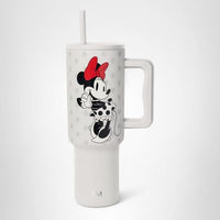 Thumbnail for Simple Modern Disney 40 oz Tumbler with Handle and Straw Lid | Insulated Reusable Stainless Steel Water Bottle Travel Mug | Gifts for Women Men Him Her | Trek Collection | 40oz | Minnie Mouse Love