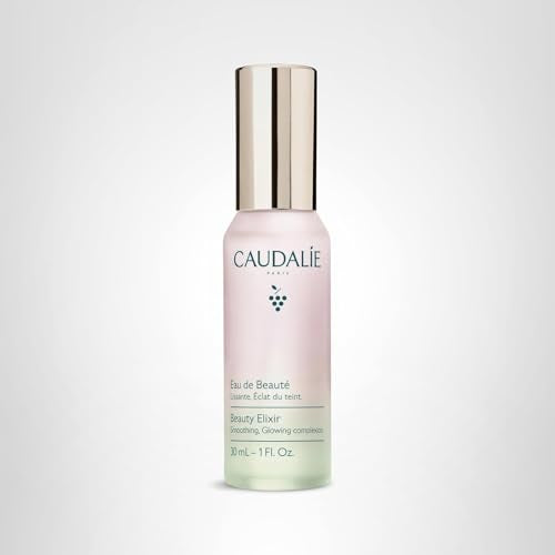 Caudalie Beauty Elixir Face Mist: Toner That Tightens Pores + Reduces Dullness + Sets Makeup - 30 mL