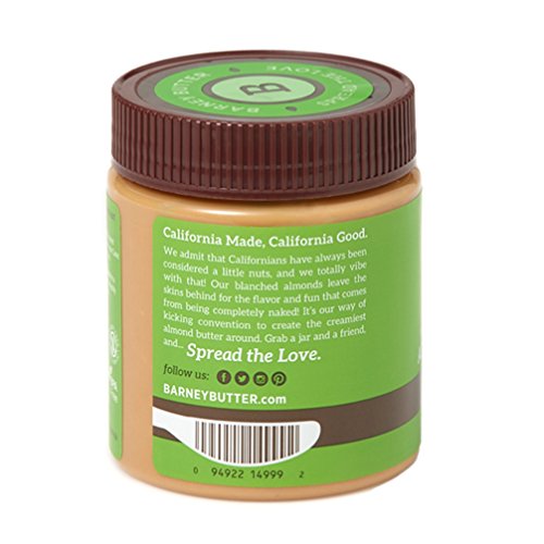 Image 3 of Barney Butter Almond Butter, Crunchy, 10 Ounce (Pack of 3)