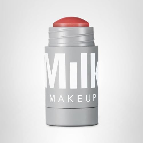 Milk Makeup Lip + Cheek Stick – Buildable Cream Blush + Lip Color w/Hydrating Mango Butter + Avocado Oil for a Natural Flush – Long-Lasting, Multiuse, Vegan Formula – Quirk (Spiced Rose), 0.21 oz