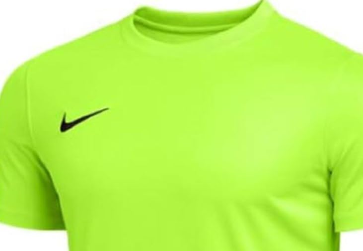 Image 3 of Nike Men's Park Short Sleeve T Shirt (Volt, Medium)