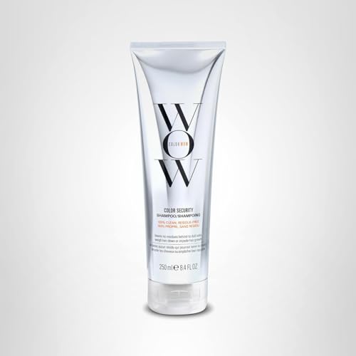 COLOR WOW Color Security Shampoo – Sulfate Free & Residue-Free Formula, Healthy Looking Hair & Scalp, Paraben Free Salon Quality