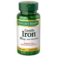 Thumbnail for Nature's Bounty Gentle Iron 28 mg 90 caps