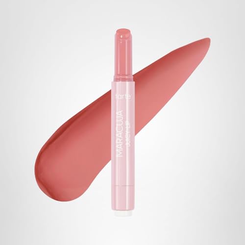 tarte maracuja juicy lip balm gloss – Viral Nourishing Lip Butter Color with High-Shine Hydration, Skincare Infused with Vitamin E, Vegan & Cruelty-Free, full size, Rose