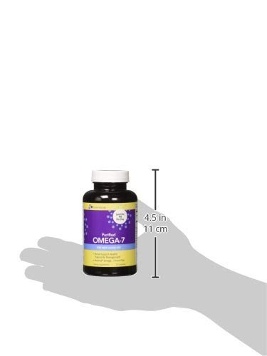 InnovixLabs Purified Omega 7 Supplement - 210 mg Omega-7 Palmitoleic Acid, Fish Oil for Metabolism & Triglyceride Support, Essential Fatty Acids, IFOS Approved, 30 Softgels