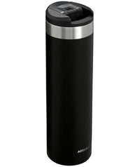 Thumbnail for Stanley AeroLight Transit Bottle 20 oz | Locking Drink Through Lid | Leak Resistant Water Bottle or Coffee Travel Mug | Lightweight Insulated Stainless Steel | BPA-Free | Black