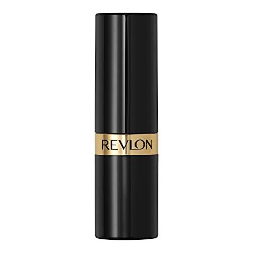 Revlon Super Lustrous Lipstick, Creamy Formula For Soft, Fuller-Looking Lips, Moisturized Feel, 641 Spicy Cinnamon, 0.15 oz