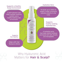 Thumbnail for Image 5 of Hyalogic Biotin Volumizing Hair Spray with Hyaluronic Acid for Thinning Hair 4 fl oz (118ml)