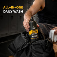 Thumbnail for Image 7 of Botanic Hearth Men's 3-in-1 Body Wash, Shampoo, Face Wash - 16 fl oz