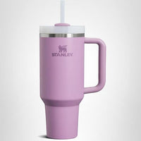 Thumbnail for STANLEY Quencher H2.0 Tumbler with Handle and Straw 40 oz | Flowstate 3-Position Lid | Cup Holder Compatible for Travel | Insulated Stainless Steel Cup | BPA-Free | Lilac