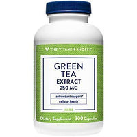 Thumbnail for The Vitamin Shoppe Green Tea Extract 250MG (30 EGCG), Antioxidant Supplement That Supports Cellular Cardiovascular Health Weight Management, Fights Free Radicals (300 Capsules)