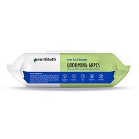 Thumbnail for earthbath, Green Tea & Awapuhi Grooming Pet Wipes, 100 Count