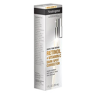 Thumbnail for Neutrogena Rapid Tone Repair Retinol + Vitamin C Dark Spot Corrector Face Serum, Daily Anti-Wrinkle Dark Spot Corrector to Brighten & Even Tone, Mineral-Oil & Dye-Free, White, 1 oz