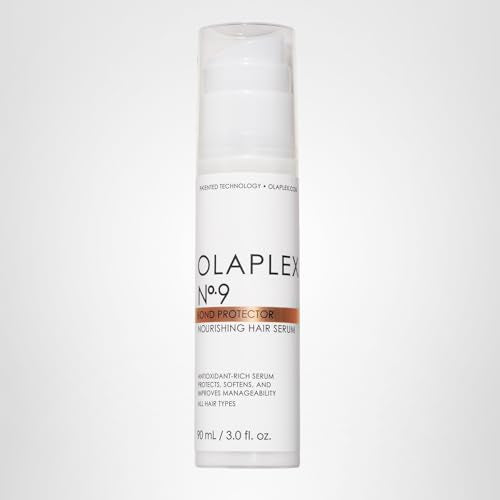 Olaplex Nº. 9 Bond Protector: Nourishing Hair Serum & Heat Protectant | Softens, Nourishes & Reduces Tangle & Static | For Coily, Curly, Straight, and Wavy, 90 mL / 3.0 Fl Oz