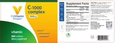 C1000 Complex 1000 MG Tablets by The Vitamin Shoppe