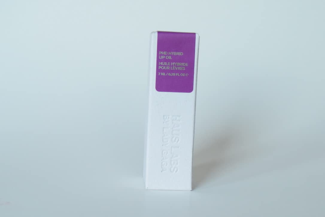 Haus Labs Lip Oil - Hue (Sheer Berry) | Nourishing Lip Care | Hydrating
