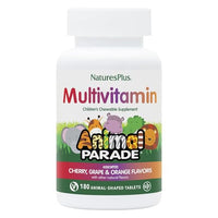 Thumbnail for Image 5 of 180 Count (Pack of 3) for the product NaturesPlus Animal Parade Children's Chewable Multivitamin