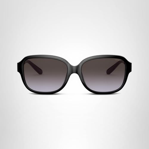 Coach Sunglasses HC 8298 U 50028G L1153 Black Dark Grey Gradient