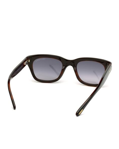 Tom Ford SNOWDON FT0237 05B Black/Other Sunglasses Grey Gradient 52mm Lens