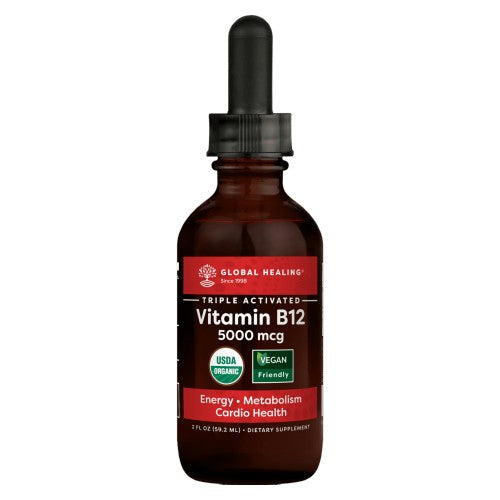 Global Healing Center B 12 Tri Blend 5000mcg 1 Oz