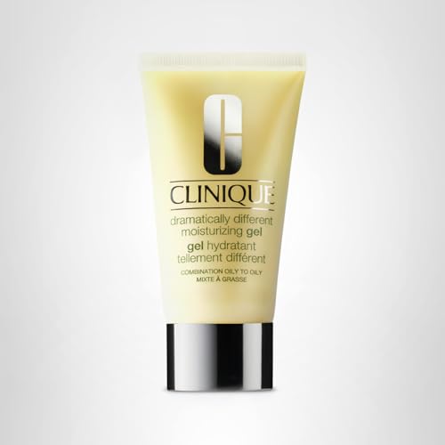 Clinique 3-Step Dramatically Different Moisturizing Gel | Oil-Free | Face Moisturizer for Combination Oily to Oily Skin Types, 1.7 Fl Oz