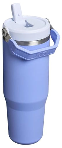 Thumbnail for Stanley IceFlow 2.0 Flip Straw Tumbler with Handle 30 oz | Twist On Lid and Flip Up Straw | Leak Resistant Water Bottle | Insulated Stainless Steel | BPA-Free | Hydrangea