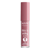 Thumbnail for NYX PROFESSIONAL MAKEUP This Is Milky Gloss, Lip Gloss with 12 Hour Hydration, Vegan - Ube Milkshake (Mauve Purple)