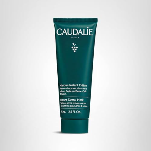 Caudalie Instant Detox Mask, Pore Minimizing Face Mask - 75 mL