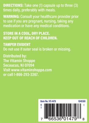 The Vitamin Shoppe Astragalus (Root) 500mg Herbal Supplement Support (300 Capsules)