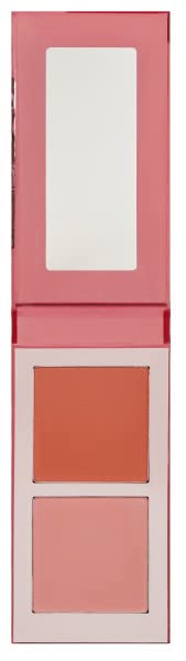Thumbnail for Juvia's Place Blushed Duo Blush - Two Tone Pigmented Buildable Pressed Mineral Powder - Rosy Natural Cheeks Matte Fresh Finish for All Skin Color -Volume2