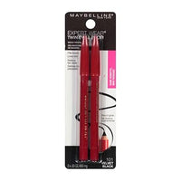 Thumbnail for Maybelline Expert Eyes Twin Brow And Eye Pencils, Velvet Black [101], 2 ea (Pack of 2)