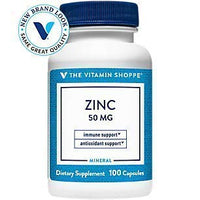 Thumbnail for Zinc 50mg and Vitamin D3 2000IU Softgel Bundle, Supports Healthy Immune Function, Bone Immune Health, Gluten Free by The Vitamin Shoppe