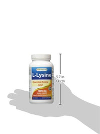 Thumbnail for Best Naturals L-Lysine 1000mg 180 Tablets - Double Strength Lysine for stronger immune health & cold sores