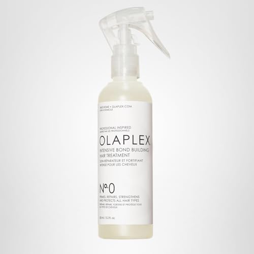 Olaplex Nº. 0 Intensive Bond Building Hair Treatment: Primes & Strengthens | Repairs & Protects Hair | For Coily, Curly, Straight, and Wavy, 155 mL / 5.2 Fl Oz