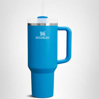 Thumbnail for STANLEY Quencher H2.0 Tumbler with Handle and Straw 40 oz | Flowstate 3-Position Lid | Cup Holder Compatible for Travel | Insulated Stainless Steel Cup | BPA-Free | Azure